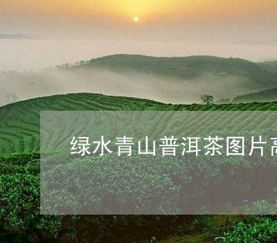 绿水青山普洱茶图片高清/2023103194058