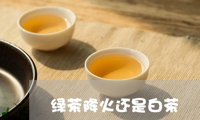 绿茶降火还是白茶/2023071269794