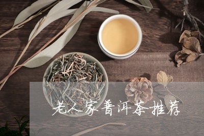 老人家普洱茶推荐/2023083154970