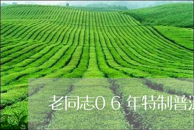 老同志06年特制普洱茶/2023122006170