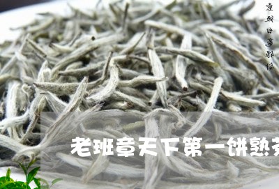 老班章天下第一饼熟茶/2023092456250