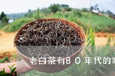 老白茶有80年代的吗/2023092772835