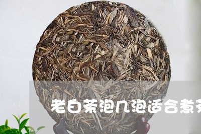 老白茶泡几泡适合煮茶喝/2023082651592