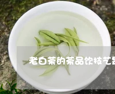 老白茶的茶品饮技艺是什么/2023042817383