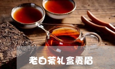 老白茶礼盒贡眉/2023112564036