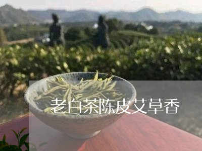 老白茶陈皮艾草香/2023071117260