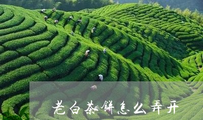 老白茶饼怎么弄开/2023070818490