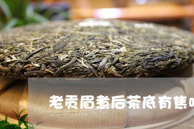 老贡眉煮后茶底有焦味/2023120884816