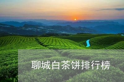 聊城白茶饼排行榜/2023071087150