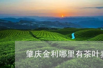 肇庆金利哪里有茶叶卖/2023092361737