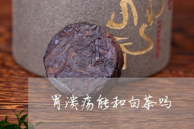 胃溃疡能和白茶吗/2023071182259