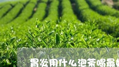 胃炎用什么泡茶喝最好/2023060848481