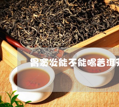 胃窦炎能不能喝普洱茶/2023092621371