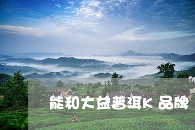 能和大益普洱K品牌/2023042805160