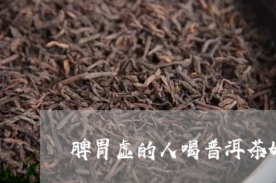 脾胃虚的人喝普洱茶好么/2023122001605