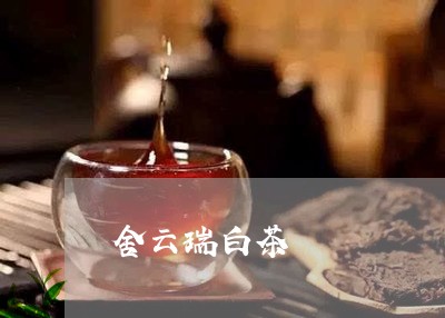 舍云瑞白茶/2023051111626