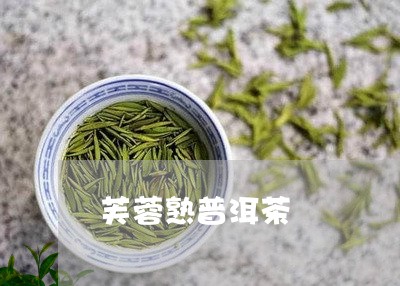 芙蓉熟普洱茶/2023042859608