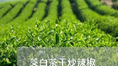 茭白茶干炒辣椒/2023060976169