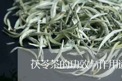 茯苓茶的功效与作用适用人群/2023052604946