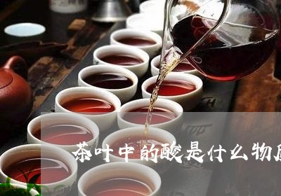 茶叶中的酸是什么物质/2023061154058