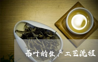 茶叶的生产工艺流程/2023041861706