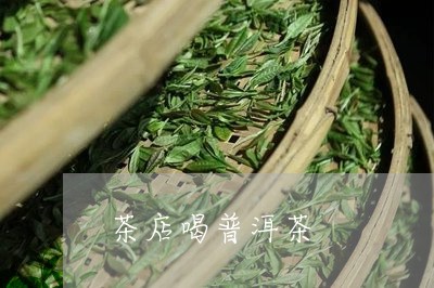 茶店喝普洱茶/2023042704396