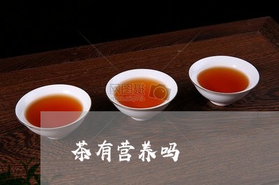 茶有营养吗/2023121906858