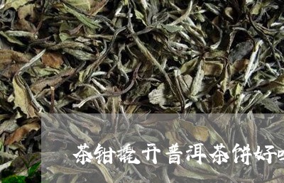 茶钳撬开普洱茶饼好吗/2023080379261