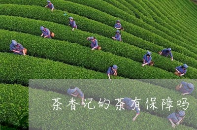 茶香记的茶有保障吗/2023042178261