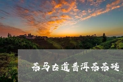 茶马古道普洱茶茶砖/2023120567369