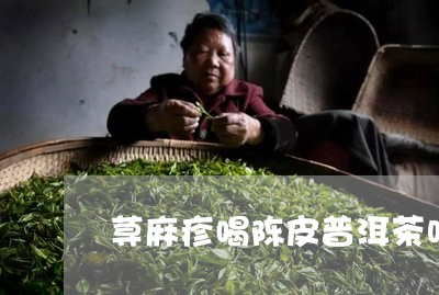 荨麻疹喝陈皮普洱茶吗/2023072335260