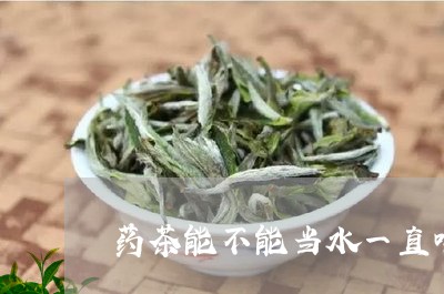 药茶能不能当水一直喝/2023071443925