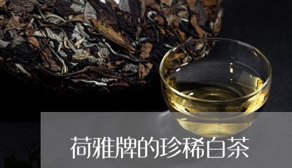 荷雅牌的珍稀白茶/2023071115140