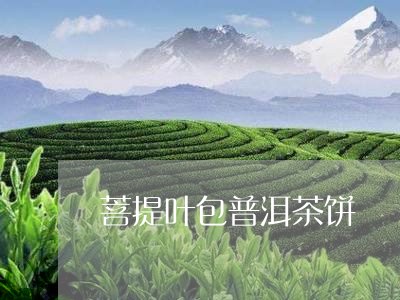 菩提叶包普洱茶饼/2023112663926