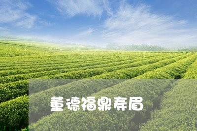 董德福鼎寿眉/2023052380848