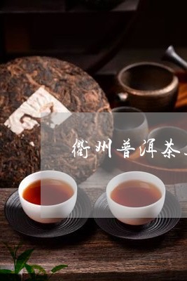 衢州普洱茶连锁店加盟多少钱/2023121855159