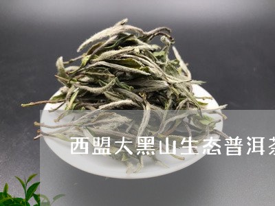 西盟大黑山生态普洱茶/2023100522726