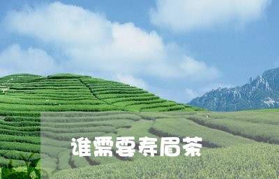 谁需要寿眉茶/2023052374957