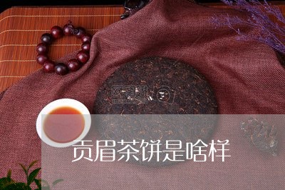 贡眉茶饼是啥样/2023112515492