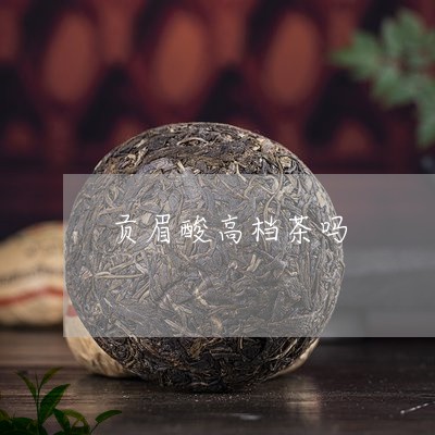 贡眉酸高档茶吗/2023061193048