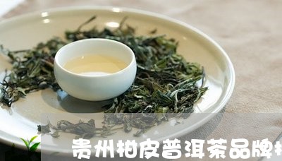 贵州柑皮普洱茶品牌排行榜/2023112598179