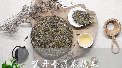 贺开普洱茶撬茶/2023121814937