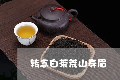 转念白茶荒山寿眉/2023090861945