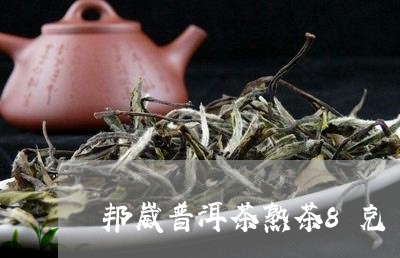 邦崴普洱茶熟茶8克/2023120465159