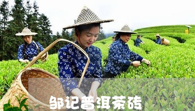 邹记普洱茶砖/2023090630382