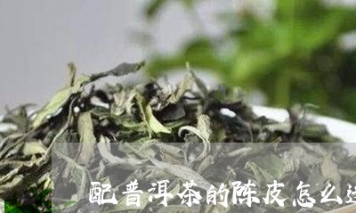 配普洱茶的陈皮怎么选/2023092889615