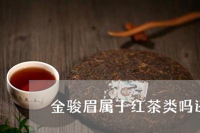 金骏眉属于红茶类吗还是绿茶/2023052994038