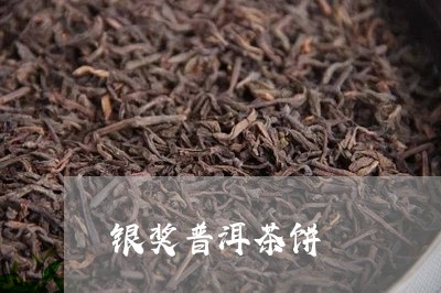 银奖普洱茶饼/2023042704547