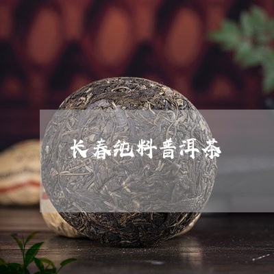 长春纯料普洱茶/2023101603795