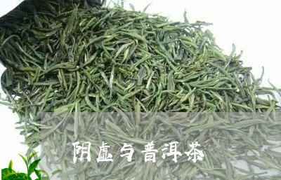 阴虚与普洱茶/2023042745217